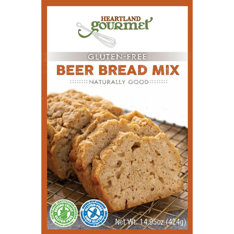 Gluten Free Beer Bread Mix | No Rising Needed | Makes The Softest Bread Loaf | Nebraska Beer Bread Mix | Easy to Make | Perfect for Potlucks