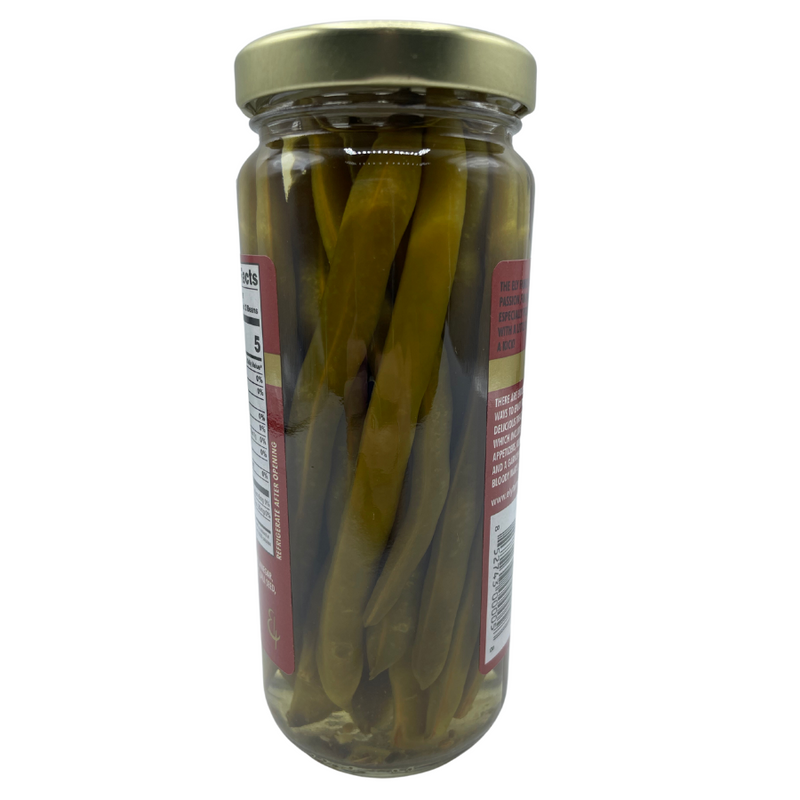 Pickled Green Beans | Family Recipe | Made in Nebraska | Garlic and Dill Flavor | Excellent Appetizer | 12 oz. Jar