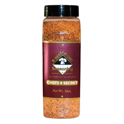 32 Ounce Bottle Of Chef's Secret All Purpose Seasoning On A White Background
