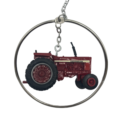 Farmall International Tractors & Bulls Wind Chime | Good Quality and Handmade Wind Chime | Tractor Lovers | Bull Lovers | Perfect Gift for a Farmer You Love | Yard Decor | Shipping Included