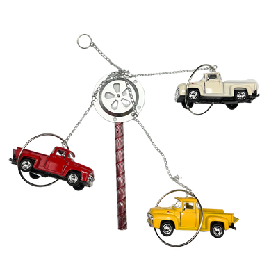 1956 Ford F100 Wind Chime | Outdoor Decor | Perfect Gift For Car Lovers | Handcrafted In Nebraska | Made With Lasting Materials | Shipping Included