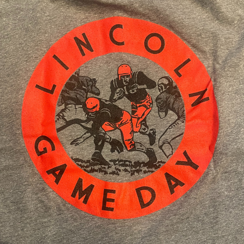 Nebraska Football T-Shirt | Game Day Apparel | Gray | Mulitple Sizes