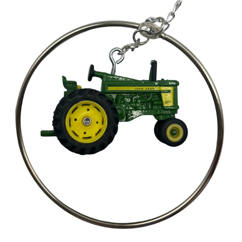 John Deere Tractors and Cows Wind Chime | Good Quality and Handmade Wind Chime | John Deere Lovers | Perfect, Unique Gift for Farmers or Ranchers  | Yard Decor | Shipping Included
