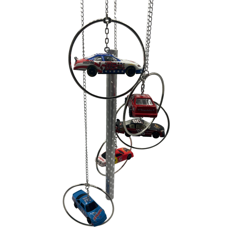Nascar Wind Chime | Good Quality and Handmade Wind Chime | NASCAR Lovers | Perfect, Unique Gift for Race Car Fans | Yard Decor | Shipping Included