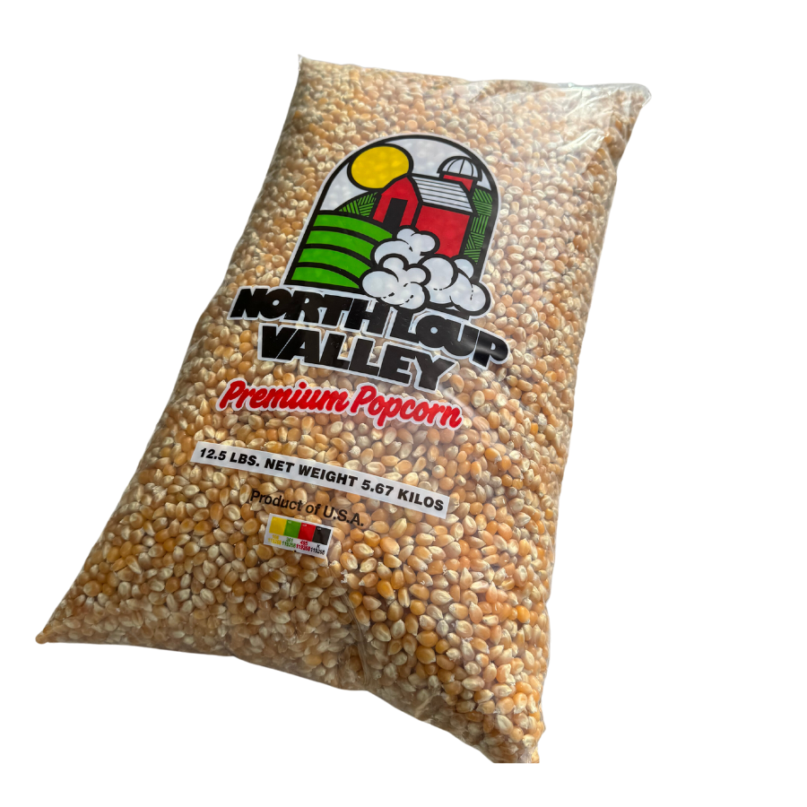 Yellow Un-Popped Popcorn Kernels | 12.5 lb | Non-GMO | Popcorn