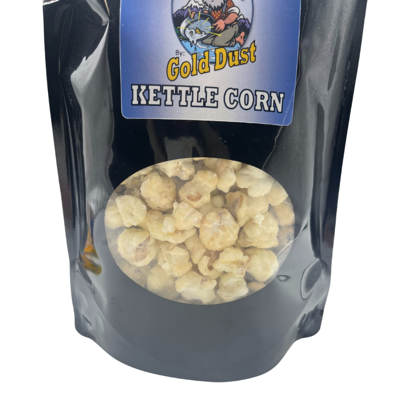 Gourmet White Chocolate Covered Kettle Corn | 6 oz. | Gluten Free | Rich and Creamy | Fresh Blanket of White Chocolate Goodness |  Sweet and Salty Combination | Perfect for Chocolate Lovers | Freshly Popped Kernels | All Natural | Nebraska Popcorn