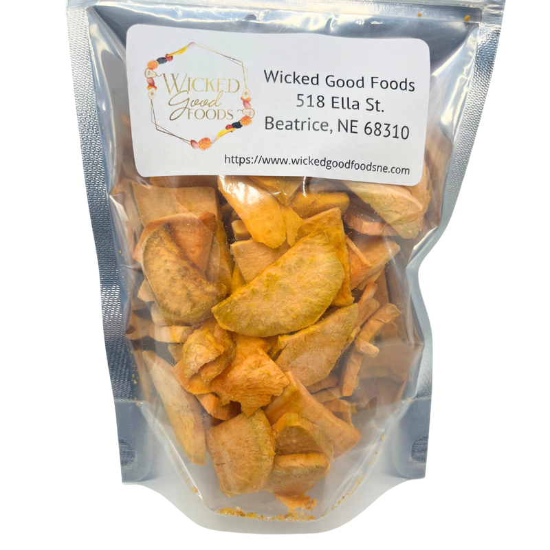 Freeze Dried Veggies | Sweet Potato Chips | 2 oz. | Satisfies Sweet & Salty Cravings | Crunchy Healthy Chips | 6 Pack | Shipping Included