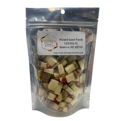 Freeze Dried Cheesecake Bites | Sweat Treat | 3 oz. Bag | Unique, Crunchy Texture | Elevate Your Cheesecake Craving | Perfect For Car Rides Or Parties