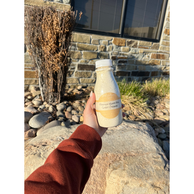 Foaming Milk Bath | Sweet Orange | All Natural Hand Crafted Milk Bath | Soothing and Relaxing | Skin Care | 12 oz. Bottle | Daily Hydration | Refreshing Orange Scent | Leaves Skin Glowing