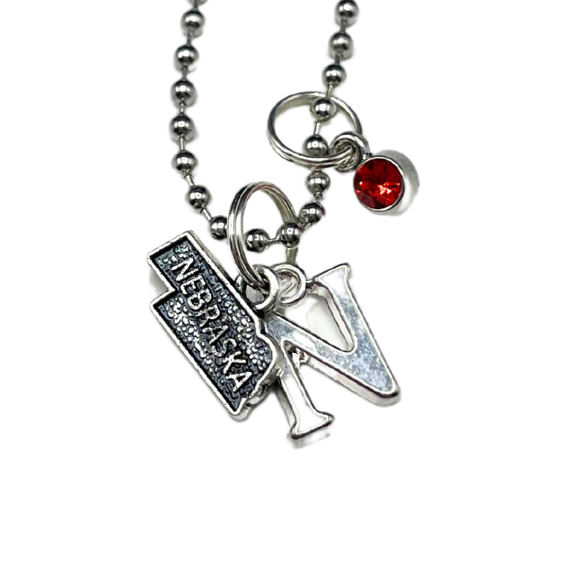 Nebraska Charm Necklace