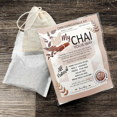 My Chai Your Way Concrete Kit