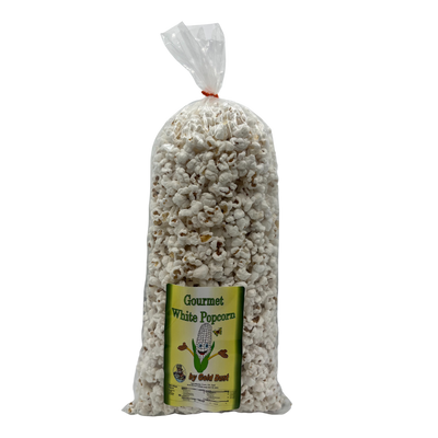White Butterfly Popped Popcorn | 7 oz. | Gourmet | Light and Fluffy Popped Kernels | Rich, Buttery, and Salty Flavor | Perfect for On the Go | Ideal for Sharing | Perfect for Road Trips, Snacking, or Party Appetizers | Nebraska White Popcorn
