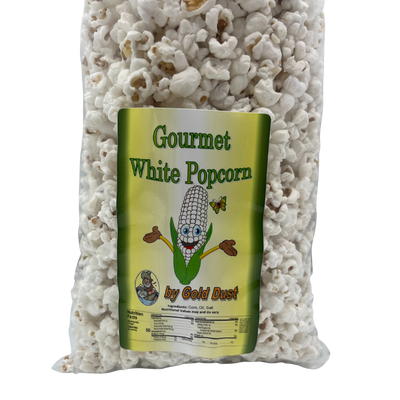 White Butterfly Popped Popcorn | 7 oz. | Gourmet | Light and Fluffy Popped Kernels | Rich, Buttery, and Salty Flavor | Perfect for On the Go | Ideal for Sharing | Perfect for Road Trips, Snacking, or Party Appetizers | Nebraska White Popcorn