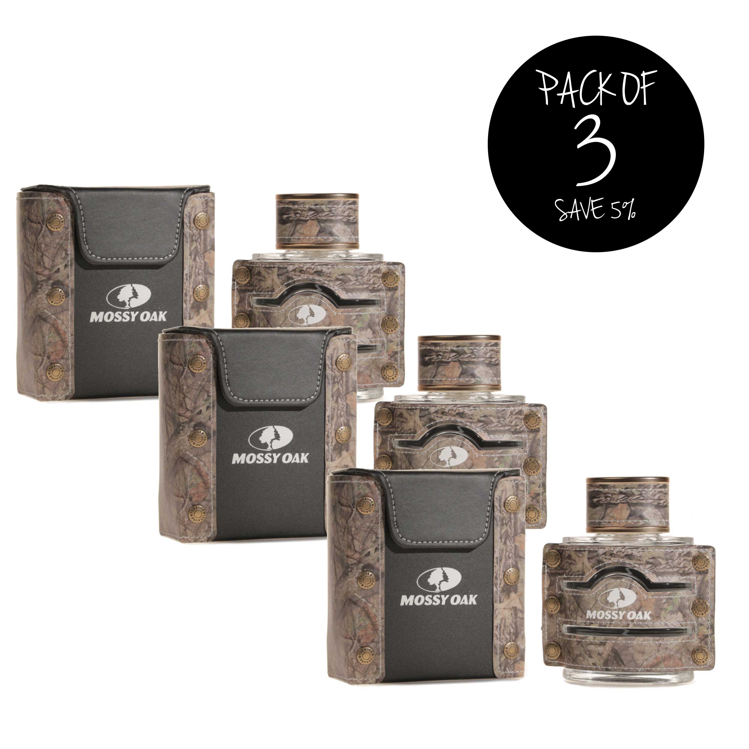Mossy Oak Cologne | Pack of 3 | 3.4 oz | Murcielago Fragrances