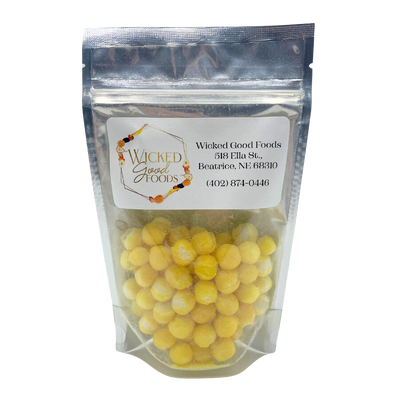 Freeze Dried Lemon Head Bites | 3 oz. Bag | Sweet, Sour, & Delicious | Perfect For Movies, Camping, Or Road Trips | 6 Pack | Shipping Included