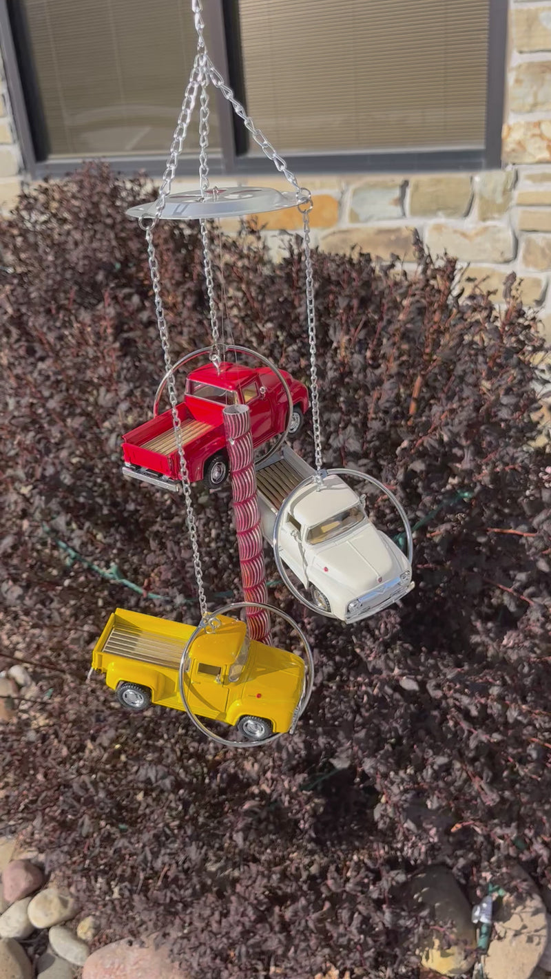 1956 Ford F100 Wind Chime | Outdoor Decor | Perfect Gift For Car Lovers | Handcrafted In Nebraska | Made With Lasting Materials | Shipping Included