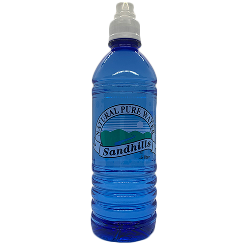 Pure Natural Bottled Water, Half Liter Bottle