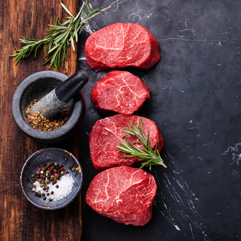 Honest Value Beef Package | 10 oz. Top Sirloins, 1/3 lb. Patties, & Seasoning Of Your Choice | Tender, Juicy, & Unbelievably Flavorful | Lean Steak | Perfect Blend Of Natural Angus & Wagyu Beef | Easy To Store | Elevate Your Meals | Shipping Included