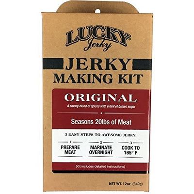 Nebraska Star Beef Lucky Brand Original Flavored Jerky Seasoning Kit