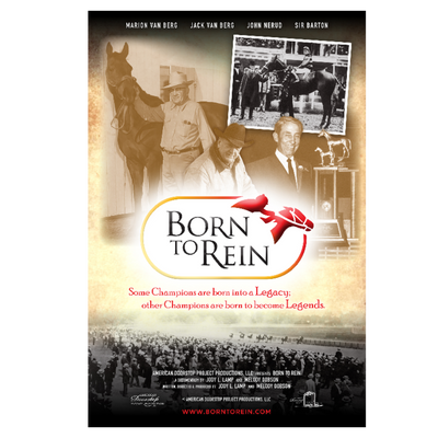 Front Cover Of Born To Rein Documentary Film 