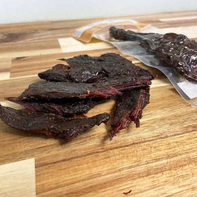Bison Smoked Jerky | Cowboy Kickin' Spicy | All Natural Bison Meat | No MSG or Nitrates Added | Ready To Eat | Gluten Free Jerky | 2 oz.