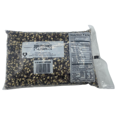Whole Grain Blue Un-popped Popcorn | Popcorn County USA |  2 lb bag  | 10 Pack | Shipping Included