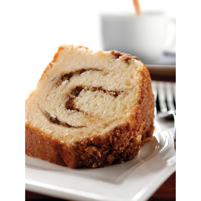 Chocolate Cinnamon Swirl Coffee Cake Mix | 14 oz. | Light and Airy | Enriched with Spices and Hint of Coffee | Warm Cinnamon and Chocolate Taste | Perfect for Breakfast or Sweet Treat | Made with Nebraska Love | Pairs Perfectly With A Cup Of Coffee
