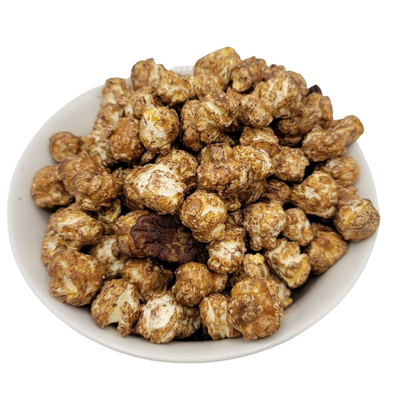 Caramel Pecan Turtle Popcorn | Made in Small Batches | Party Popcorn | Caramel Lovers | Pecan Lovers | Chocolate Lovers | Ready To Eat | Popped Popcorn Snack | Movie Night Essential | Sweet Treat