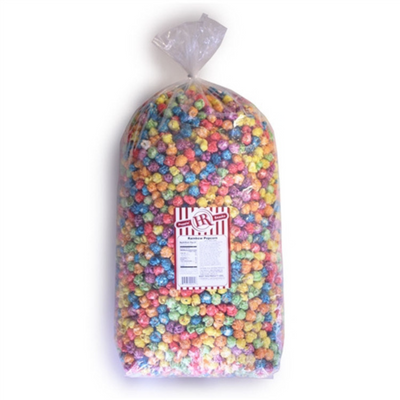 Rainbow Jumbo Popcorn | 84 Servings | Party Popcorn | Perfect For Birthdays, Weddings, And All Other Special Occasions | Colorful Candy Coated Popcorn | Ready To Eat | No Hassle | Nebraska Popcorn