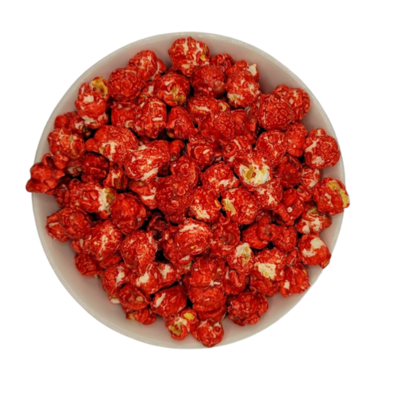 Cinnamon Candy Popcorn | Made in Small Batches | Party Popcorn | Cinnamon Lovers | Sweet and Spicy Treat | Ready to Eat | Movie Night Essential