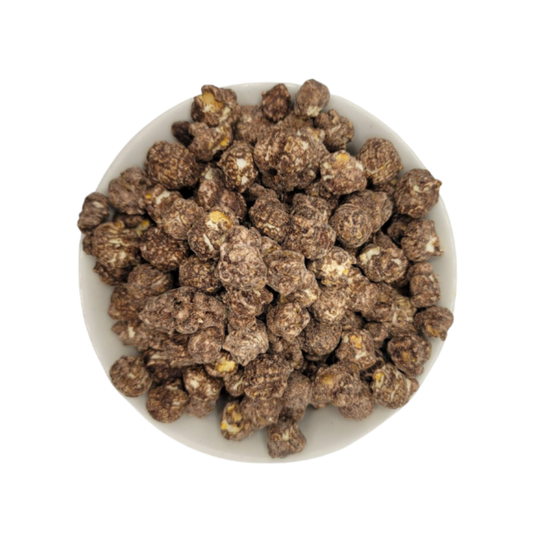 Fudge Brownie Popcorn | Made in Small Batches | Party Popcorn | Chocolate Lovers | Brownie Madness | Ready to Eat | Movie Night Essential | Popped Popcorn Snack | Sweet Treat