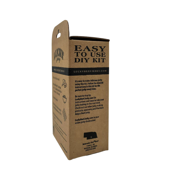 Jerky Making Kit  | 12 oz. Box | BBQ Flavored | Traditional Smoky BBQ Flavor | Perfect Blend Of Sweet & Salty | 3 Easy Steps | Seasons 20 LBS. Of Meat | Instructions Included | Perfect Gift For Hunter | Healthy Snack