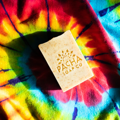Dirty Hippie | 4 oz. Bar | Vegan Soap | Crafted With Earthy Patchouli Essential Oil | Spicy Nutmeg | Moisturizing Oats | Embodies The True Hippie Spirit | Nebraska Soap | Cleansing Soap