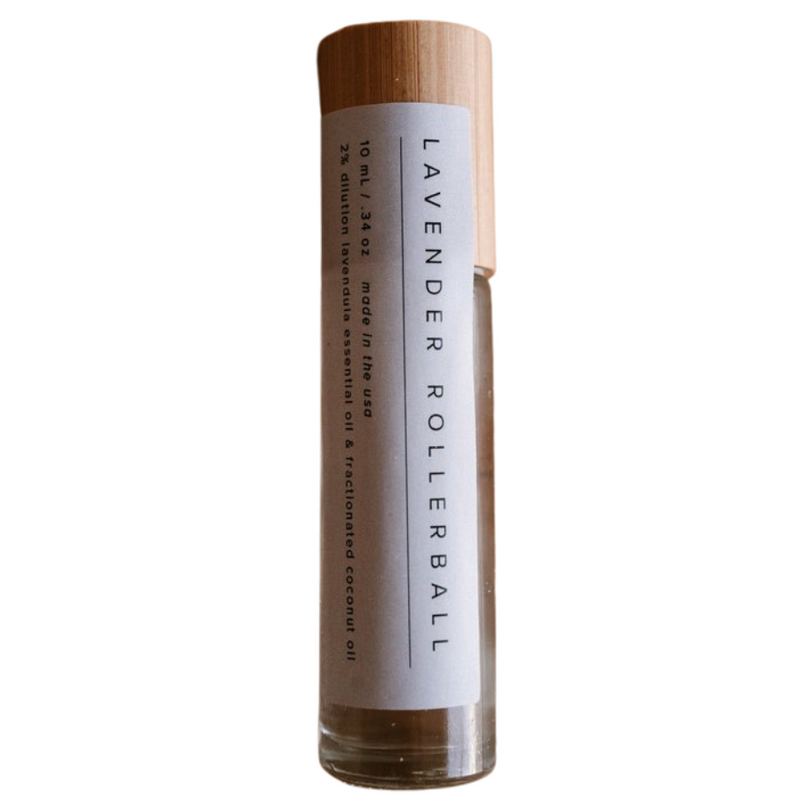 Lavender Essential Oil Rollerball | Travel Size On The Go Lavender Oil | Calming Stress Relief | Multiple Scents | 10 ml