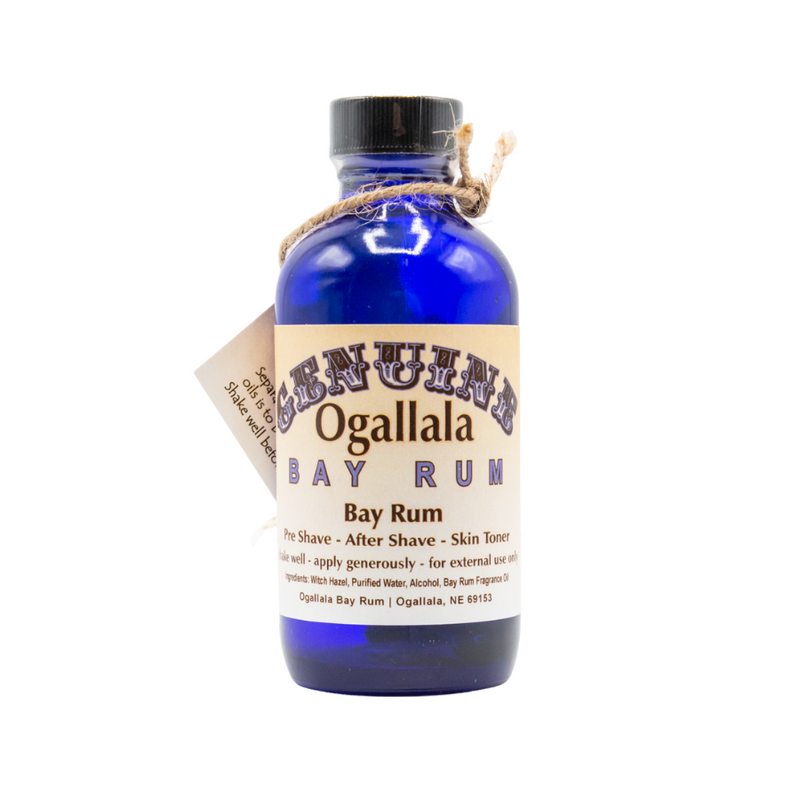 Aftershave | Soothing & Refreshing | Leaves Skin Free From Irritation | Hand Crafted | Bay Rum Scent | Choose Your Size | 4 oz. and 8 oz. Options | Bold, Refreshing Scent | Earthy, Rustic Aroma