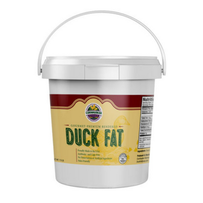Duck Fat | Premium Rendered Fat | 7.5 lb. Tub | Naturally Gluten Free | GMO Free | No Refrigeration | Perfect for Cooking and Baking Needs