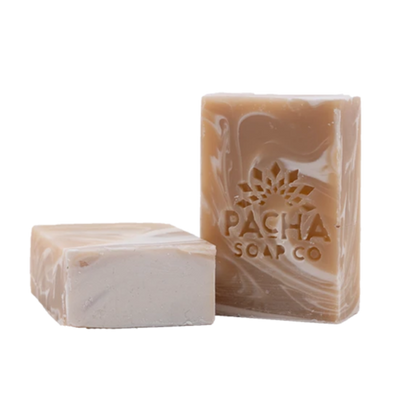 Coconut Lemon | 4 oz. Bar | Gluten Free | Vegan | Handcrafted With Hydrating Coconut Oil and Coconut Milk | Sweet and Gentle Lather | Delicate Scent Of Fresh Lemon Peel Oil and Warm Coconut | Nebraska Cleansing Soap