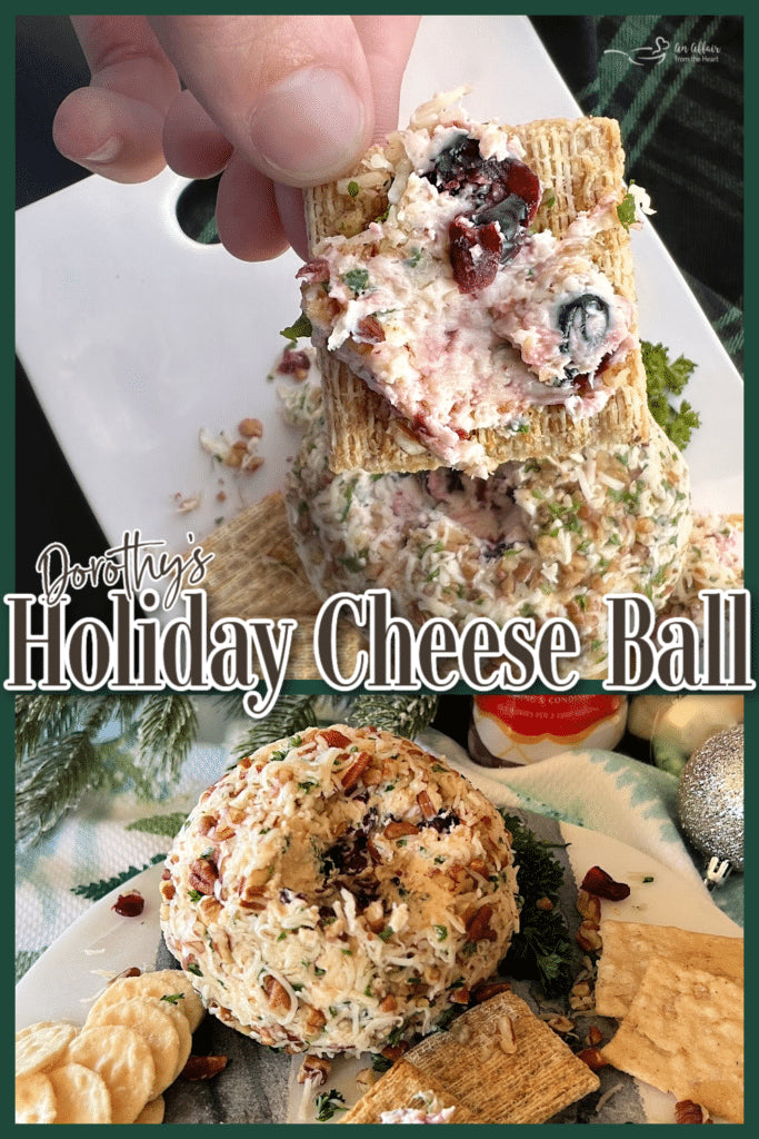 Dorothy's Holiday Cheese Ball | Easy & Delicious Appetizer | Nebraska Recipe