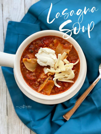 Easy Lasagna Soup Recipe | Perfect For A Quick Dinner | Makes For A Comfortable Bowl Of Soup