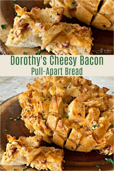 Dorothy Cheesy Bacon Pull-Apart Bread