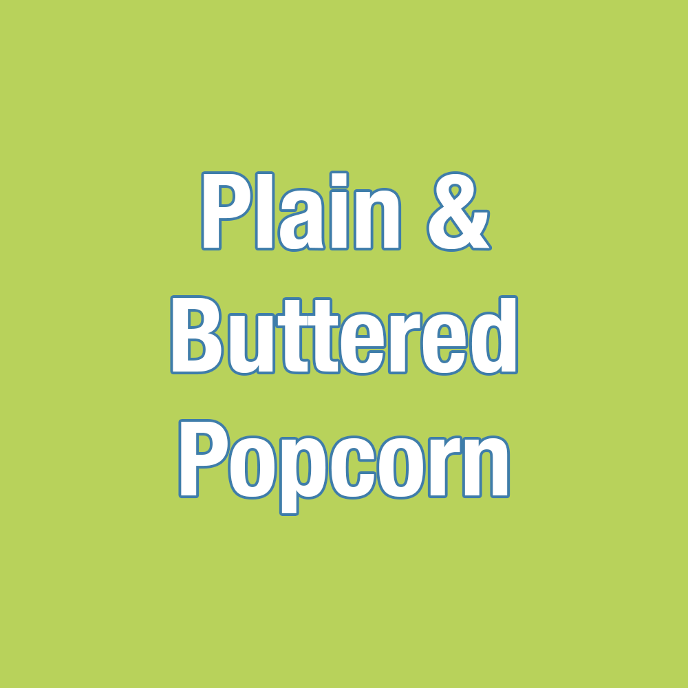 Plain & Buttered Popcorn