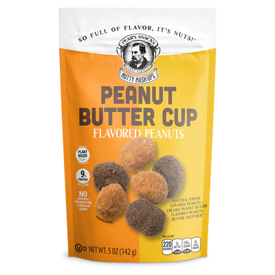 Peanut Butter Cup Flavored Peanuts | Crunchy Peanuts Coated In A Smooth, Velvety Blanket of Peanut Butter | Mouthwatering Snack | Sweet & Salty | Packed With Natural Protein | 3 Pack | Shipping Included