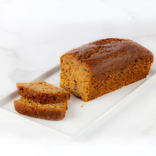 Banana Nut Bread | Savory Fresh Banana Bread with Nuts | Delicious Breakfast Bread | Moist & Spongy | Certified Kosher | Perfect Blend Of Flavorful Nuts & Ripe Bananas