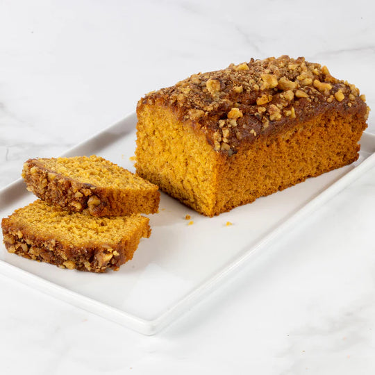 Pumpkin Streusel Coffee Cake | Special Treat | 16 oz Box | Full Of Flavor | Perfect Balance Of Pumpkin & Streusel Topping | Nostalgic Fall Flavor We All Love | Sweet, Spiced Cake | Certified Kosher | Nebraska Bakery