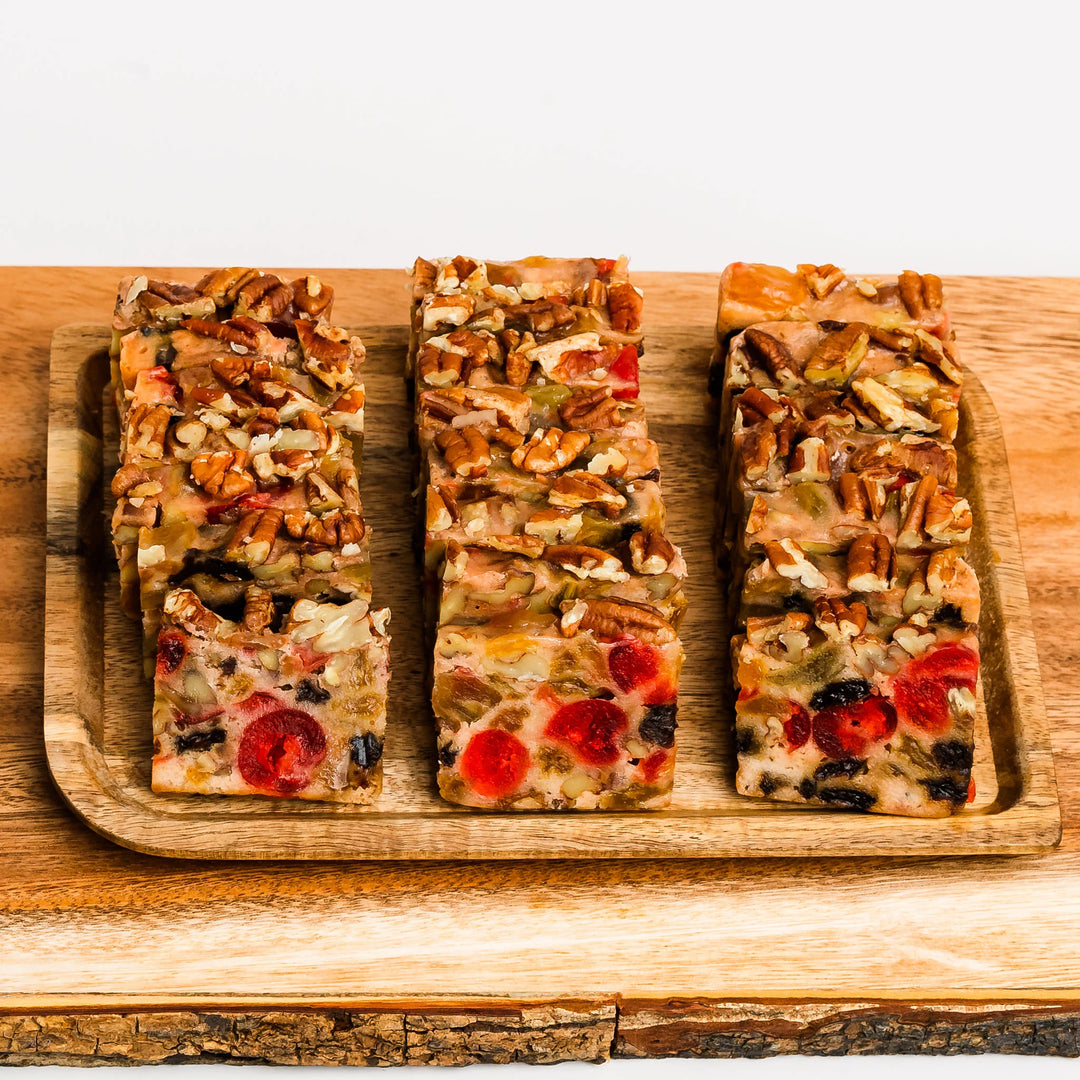 Everyone's Favorite Traditional Fruitcake Slices | Pack of 2 | 22 Slices Per Box | 18 oz | Beatrice Bakery