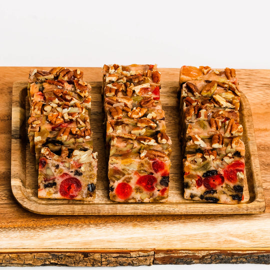 Everyone's Favorite Traditional Fruitcake Slices | Pack of 2 | 22 Slices Per Box | 18 oz | Beatrice Bakery