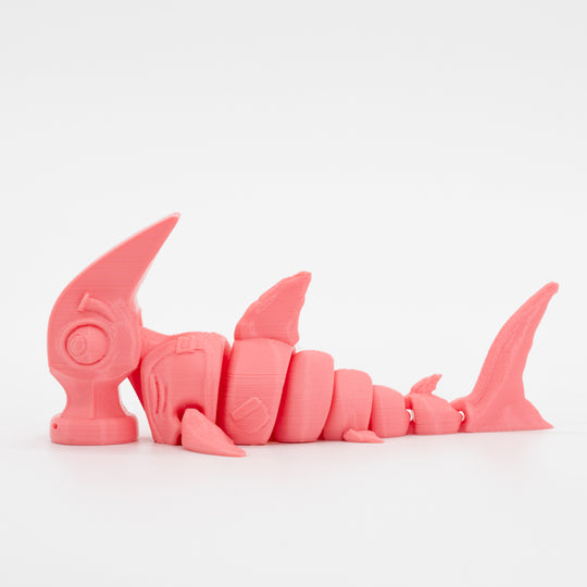 3D Printed Hammerhead Shark | Flexible Body | Great For Anxiety | Slithering Companion | Made in Holdrege, NE | Black Sheep Productions LLC