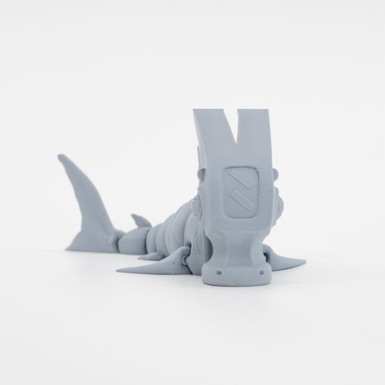 3D Printed Hammerhead Shark | Flexible Body | Great For Anxiety | Slithering Companion | Made in Holdrege, NE | Black Sheep Productions LLC