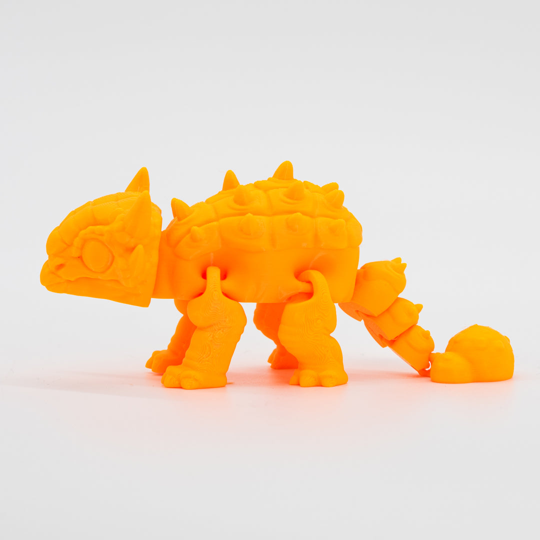 Ankylosaurus Figurine | 3D Printed Toy | Fidget For Anxiety | Dinosaur Figurine | Made in Holdrege, NE | Black Sheep Productions LLC