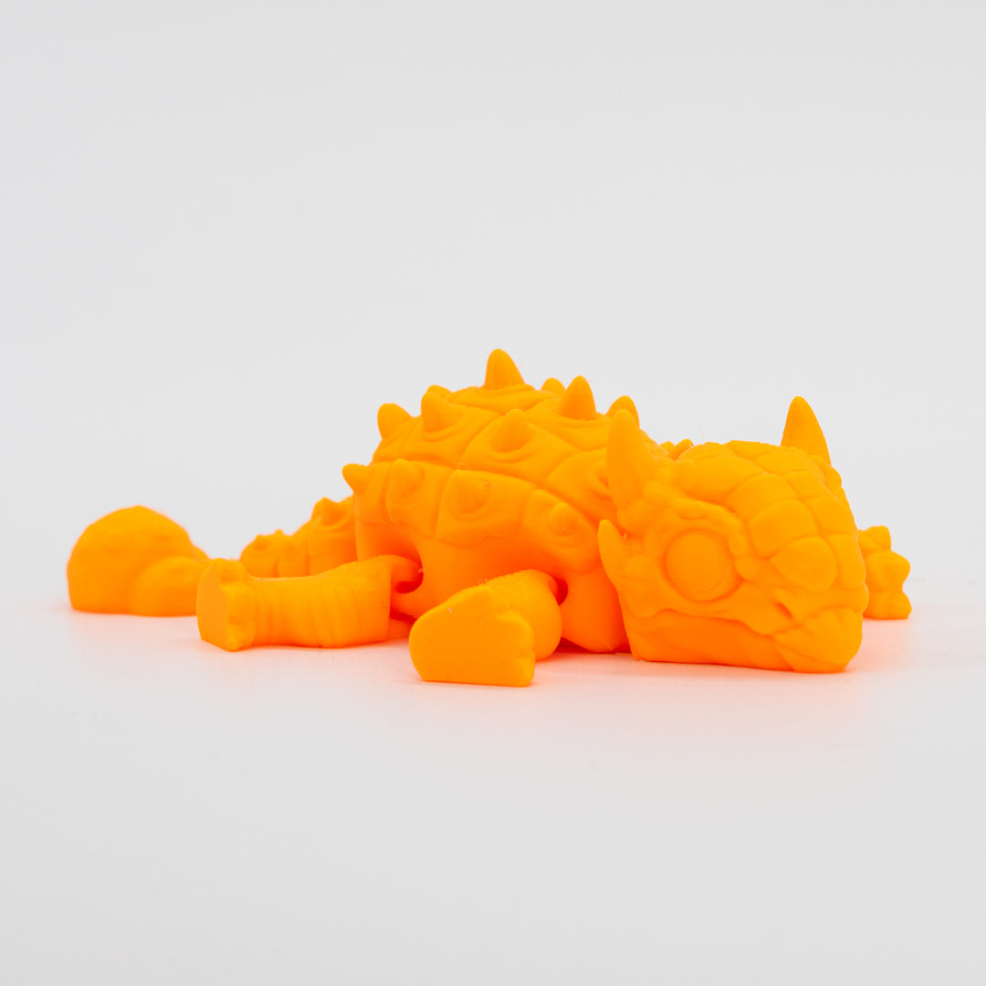 Ankylosaurus Figurine | 3D Printed Toy | Fidget For Anxiety | Dinosaur Figurine | Made in Holdrege, NE | Black Sheep Productions LLC